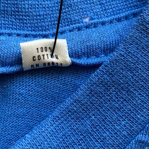 Akoo T-Shirt Classic Snobby Tee Blue Size Large NWT - Picture 4 of 6